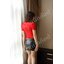 LS337 เสื้อยืดโปโลเซ็กซี่ เสื้อยืดแขนสั้นคอปกผ้ายืดบางๆเนื้อนิ่มๆ กระโปรงสั้นผ้าหนังpuเซ็กซี่ สวมใส่คู่กันออกมาประมาณชุดเลขาสาวออฟฟิศสุดเซ็กซี่