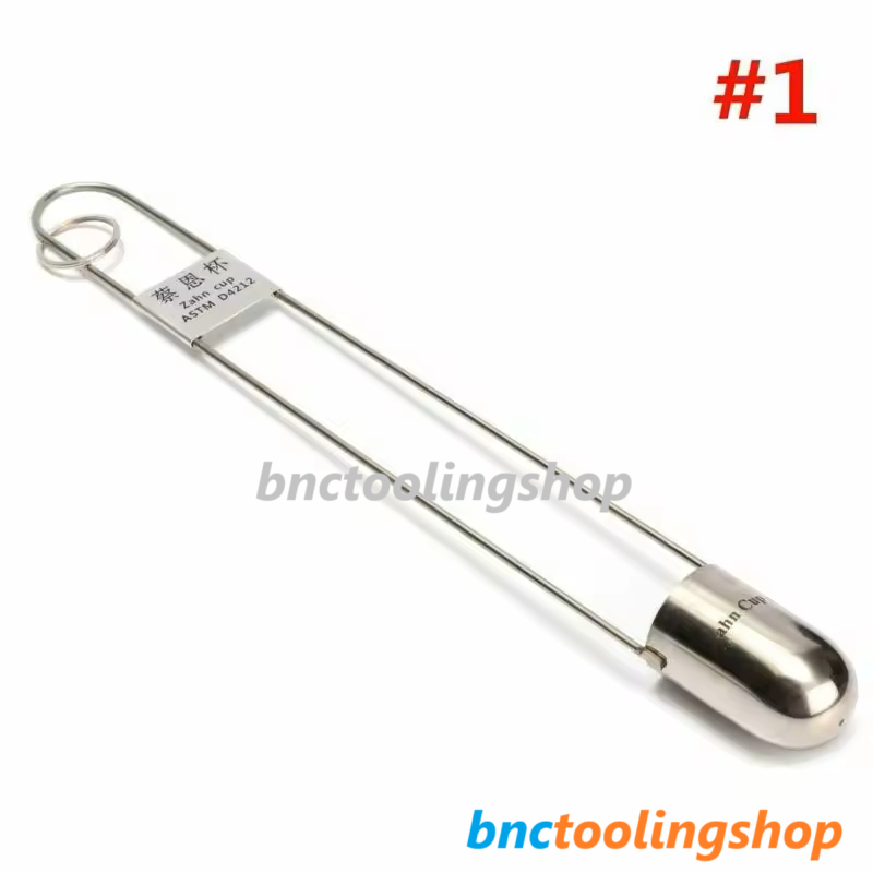Zahn Cup Viscosity Cup, NO.1 Dip Type Stainless Steel Viscometer Flow Cup.,ถ้วยวัดความหนืด Zahn Cup, Zahn cup อุปกรณ์วัดความหนืด ASTM D4212,Zahn Cup No1,