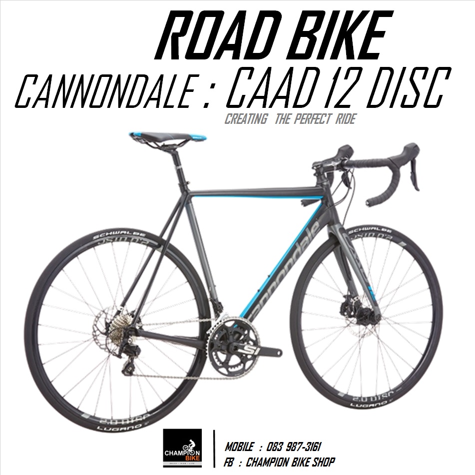 จักรยานเสือหมอบ CANNONDALE : CAAD12 DISC - 2016 ROAD BIKE
