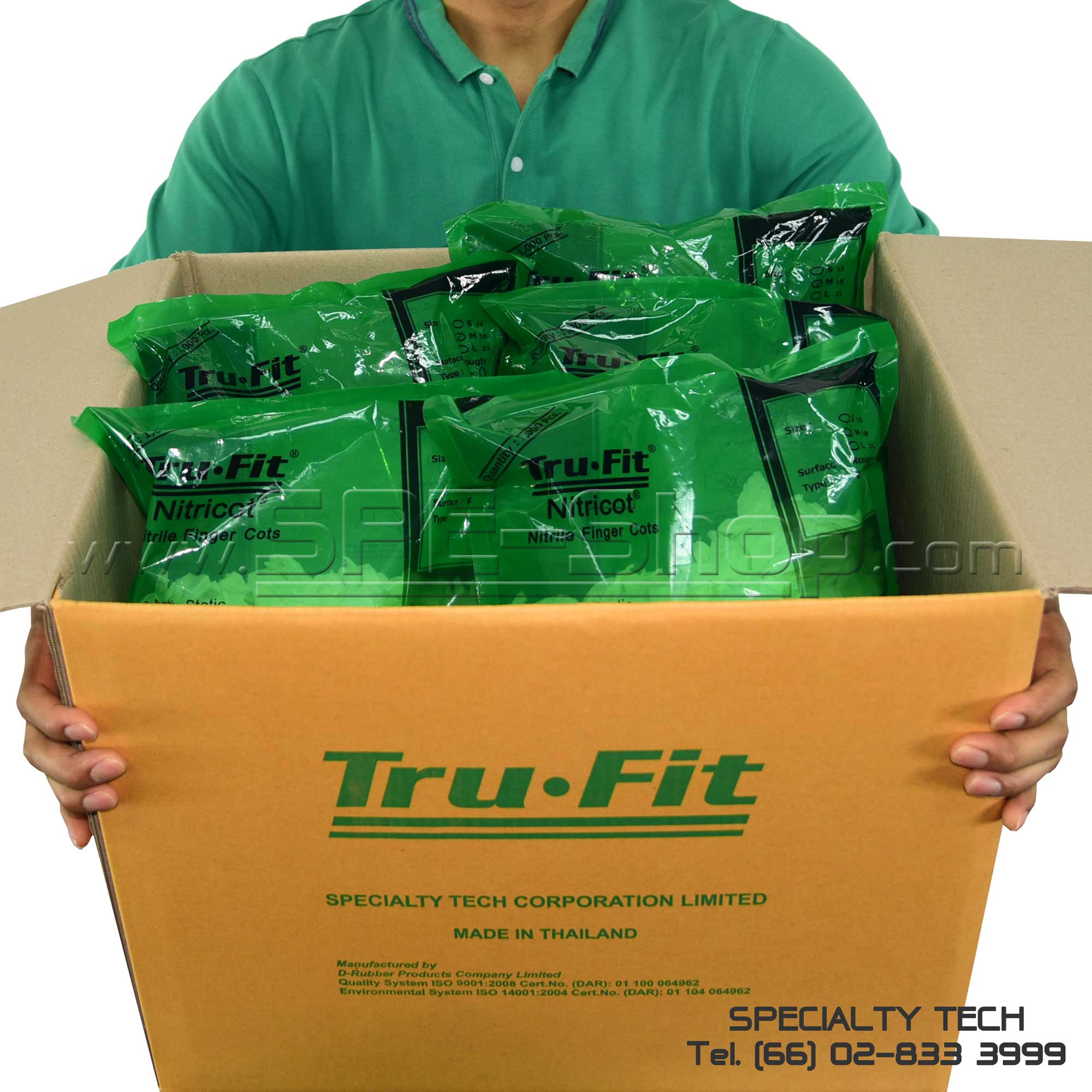 Nitricot-Cut Type,Translucent Finger Cots