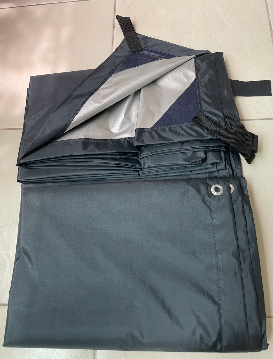 ผ้าใบ ฟลายชีท กันฝน กันแดด กันลม (ผ้าร่มแท้ 100% เกรด A)