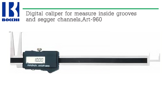 BOCCHI,Digital caliper for measure inside grooves and segger channels,Art-960