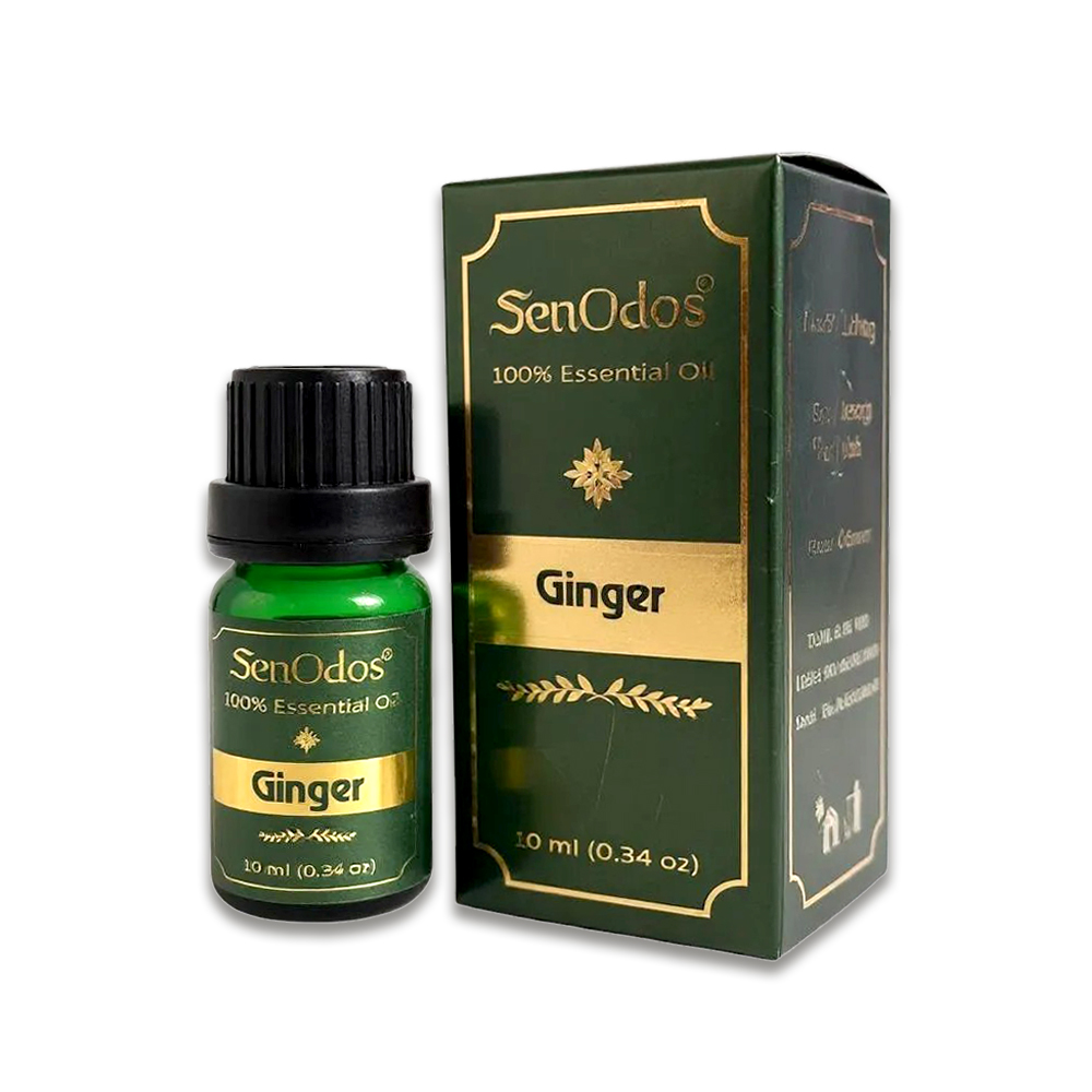 SenOdos น้ำมันหอมระเหยแท้ กลิ่นขิง Ginger Essential Oil 10ml