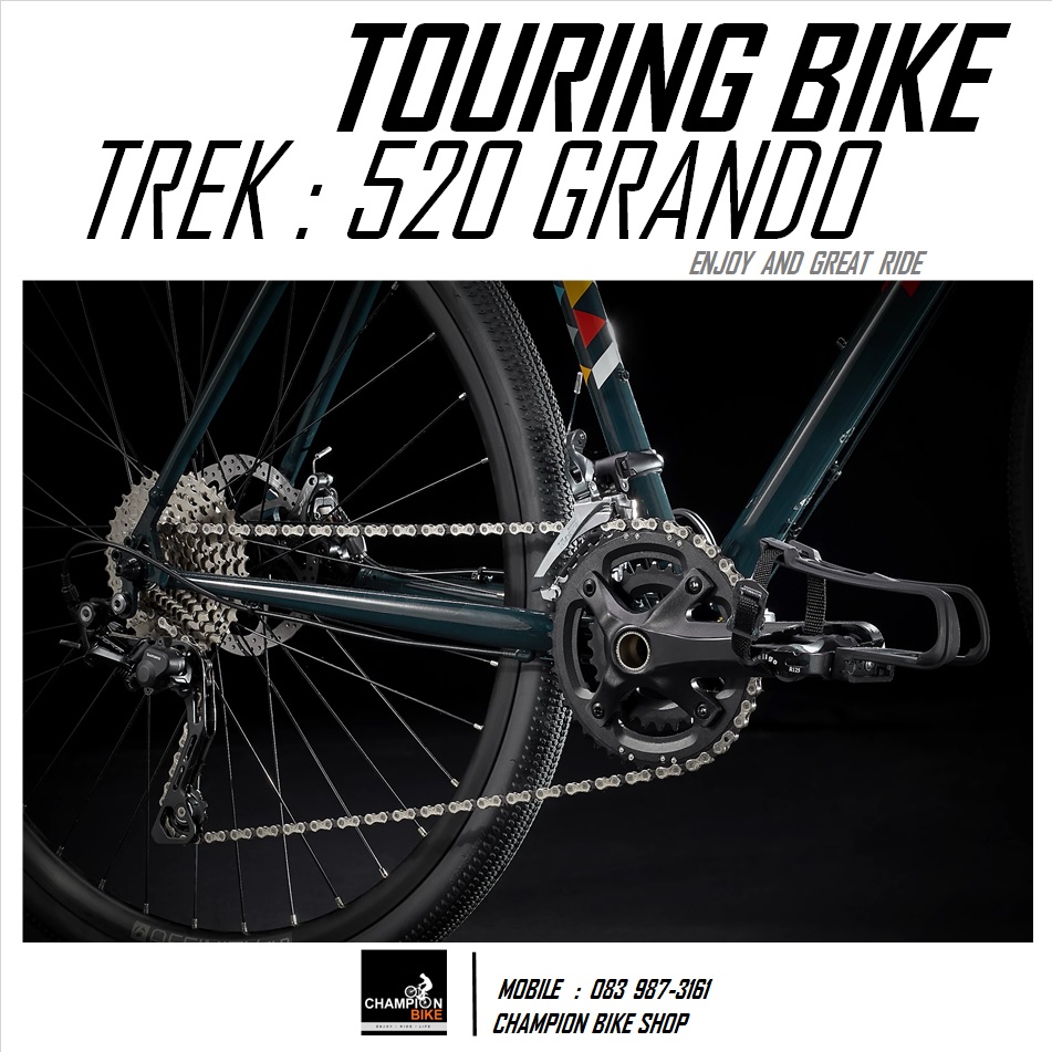 จักรยานทัวร์ริ่งกราเวล TREK 520 GRANDO ADVENTURE & GRAVEL TOURING BIKE - 2022