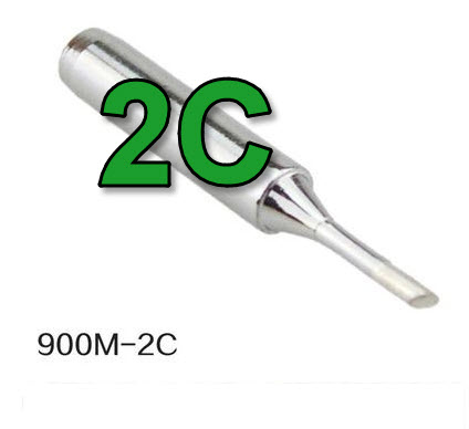 ปลายหัวแร้ง 900M-T - 2C Soldering Iron Tips Replacement For 936 937 สำเนา