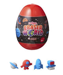 ไข่ ยางลบ Smiggle Egg eraser- red