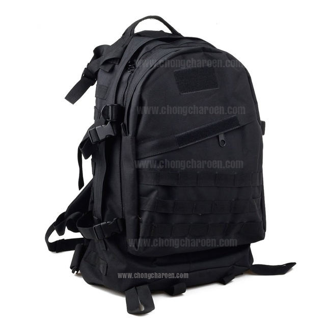 เป้ทหาร แทคติคอล เดินป่า ยุทธวิธี 3D (40L, ผ้าหนา เกรด A, มีฟองน้ำหลัง)