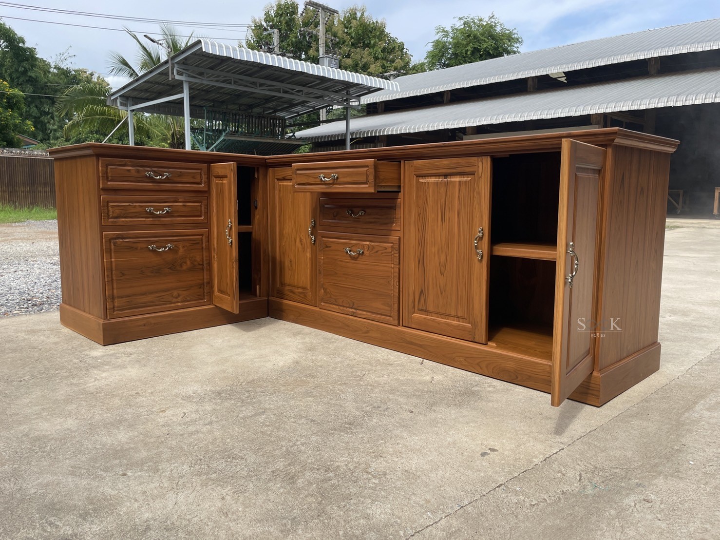 เคาน์เตอร์ครัวตัว L