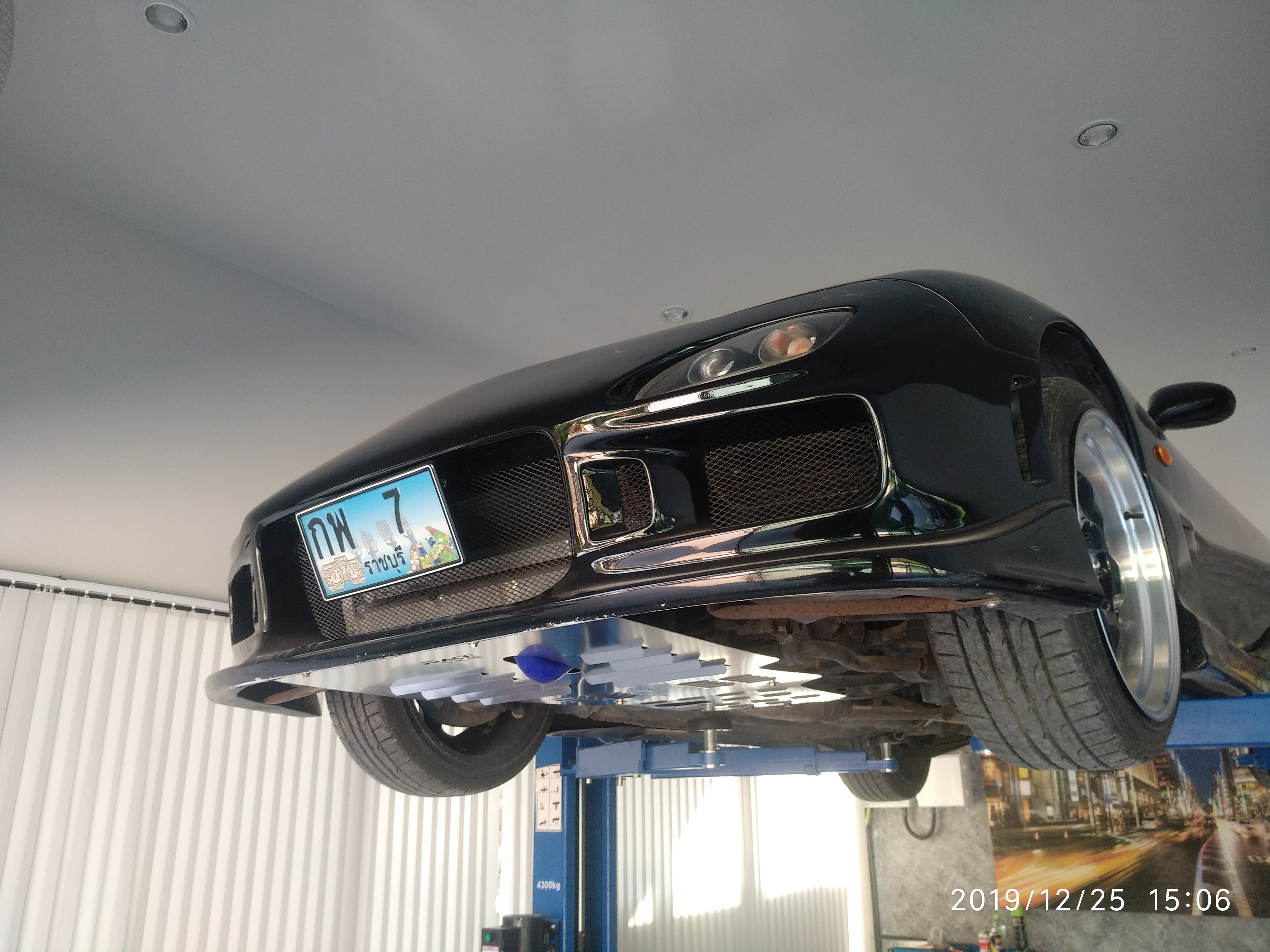 แผ่นปิดใต้ห้องเครื่องอลูมิเนียม Mazda Rx7 Raceplate_Undertray