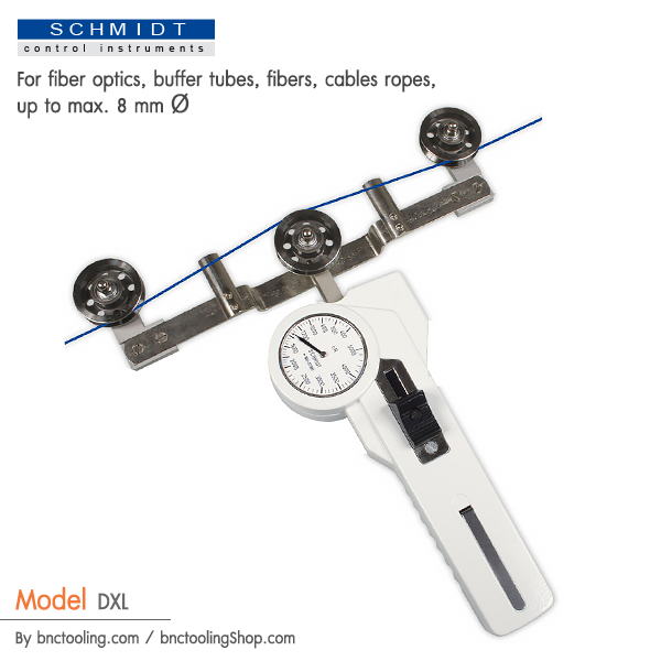SCHMIDT,Special purpose tension meter features large rollers,DXL