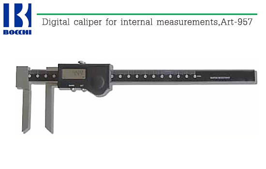 BOCCHI,Digital caliper for internal measurements,Art-957
