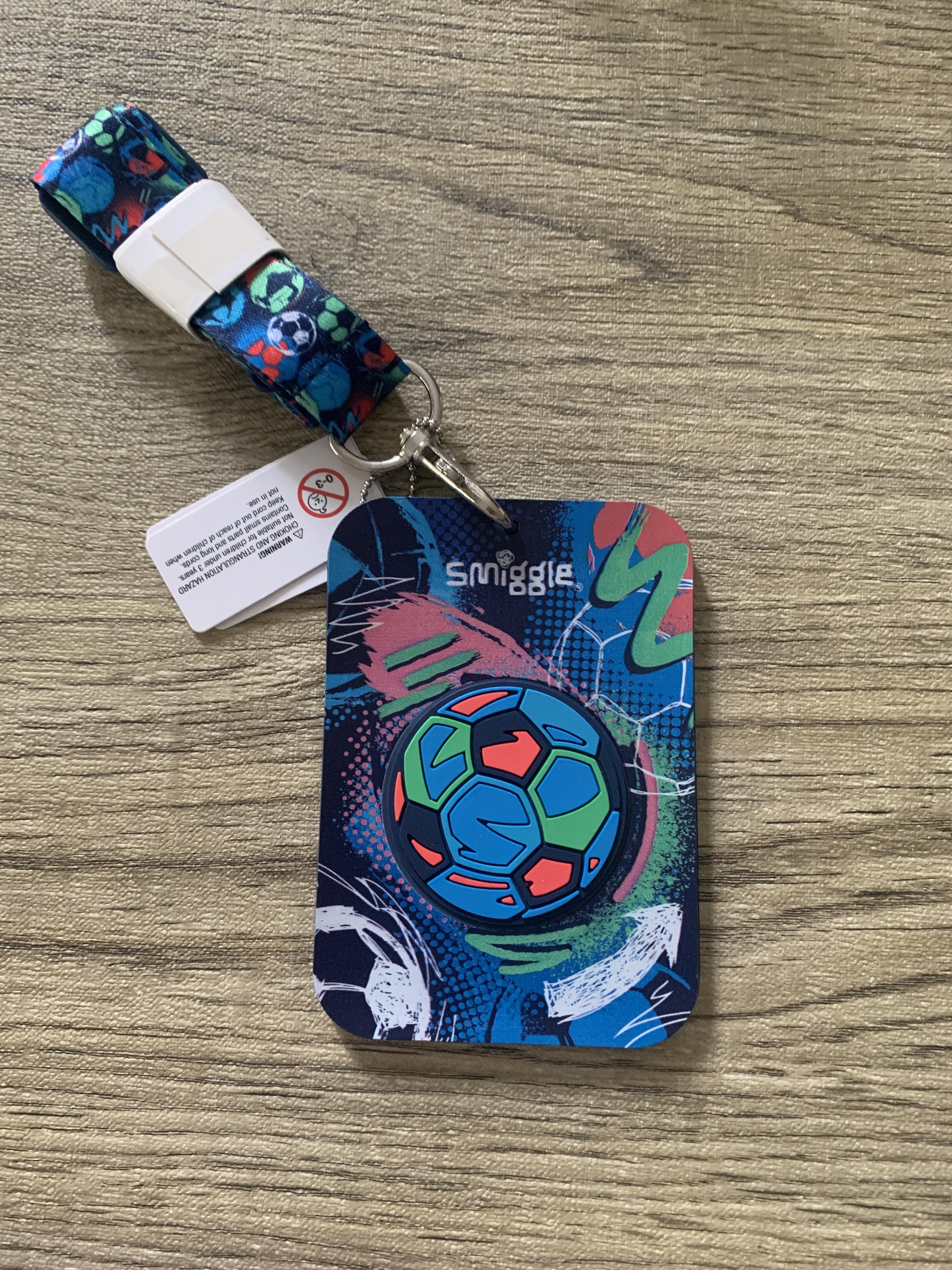 ป้ายห้อยคอ Smiggle Bus Pass Lanyard- Limitless- บอล