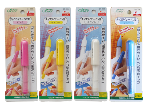 Clover 24-039 ผงเติมชอล์คสีเหลือง ชอลค์ รีฟิวขีดผ้าชนิดชนิดผงเติม สีเหลือง