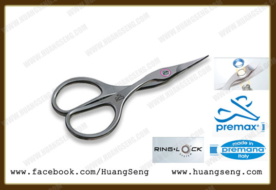 กรรไกรอเนกประสงค์ ปลายตรง PREMAX ขนาด 3 3/4 นิ้ว ระบบ Ring Lock System