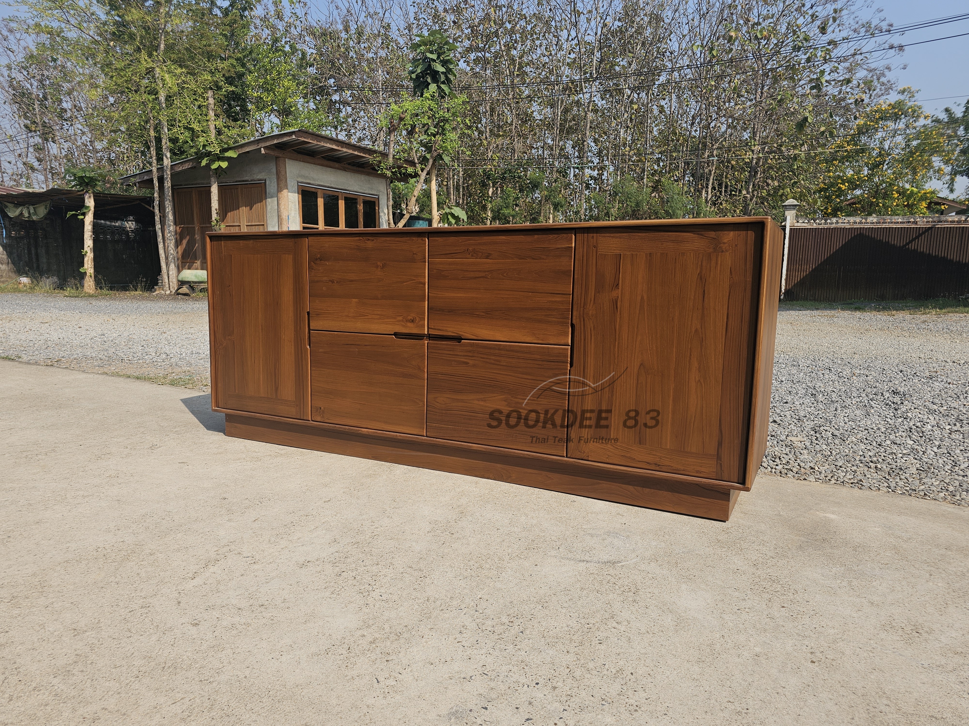 ชั้นวางทีวี 4 ลิ้นชัก