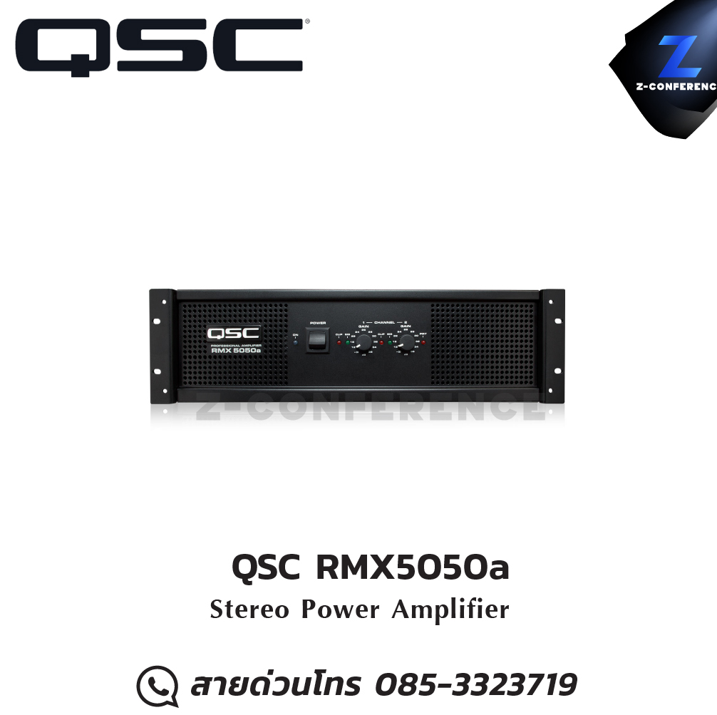 QSC RMX5050a Power Amplifier , แอมป์ , amplifier, power amp, power amplifier
