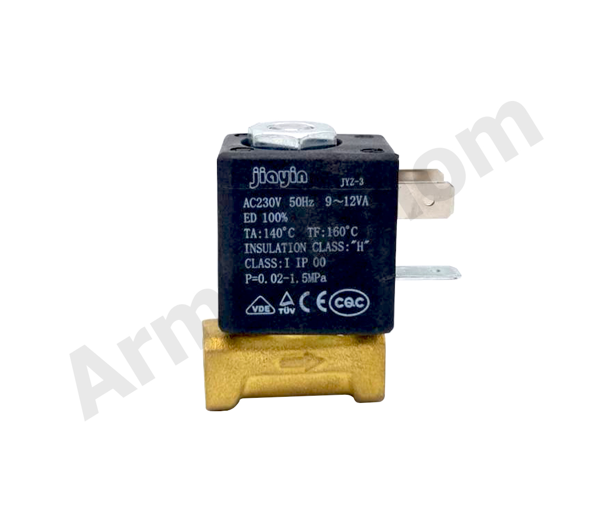 โซลินอยด์วาล์ว jiayin 2 ทาง 1/8 AC230V อะไหล่เครื่องชงกาแฟ