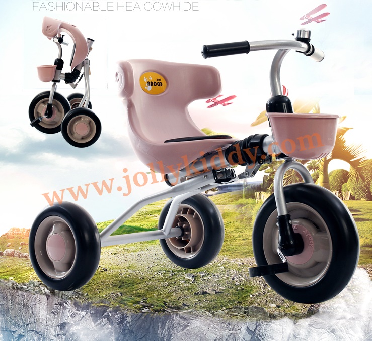 TP 21516 รถสามล้อเด็ก Edgar พับได้ มัลติฟังชั่นเป็นรถเข็นก็ได้ รูปทรงสวยทันสมัย