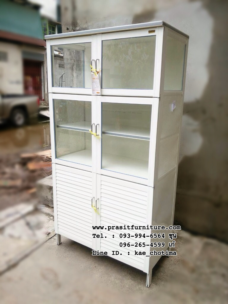 ตู้กับข้าวอลูมิเนียม เมทัลไลท์ Metalite ขนาด 3 ฟุต รุ่น CA202