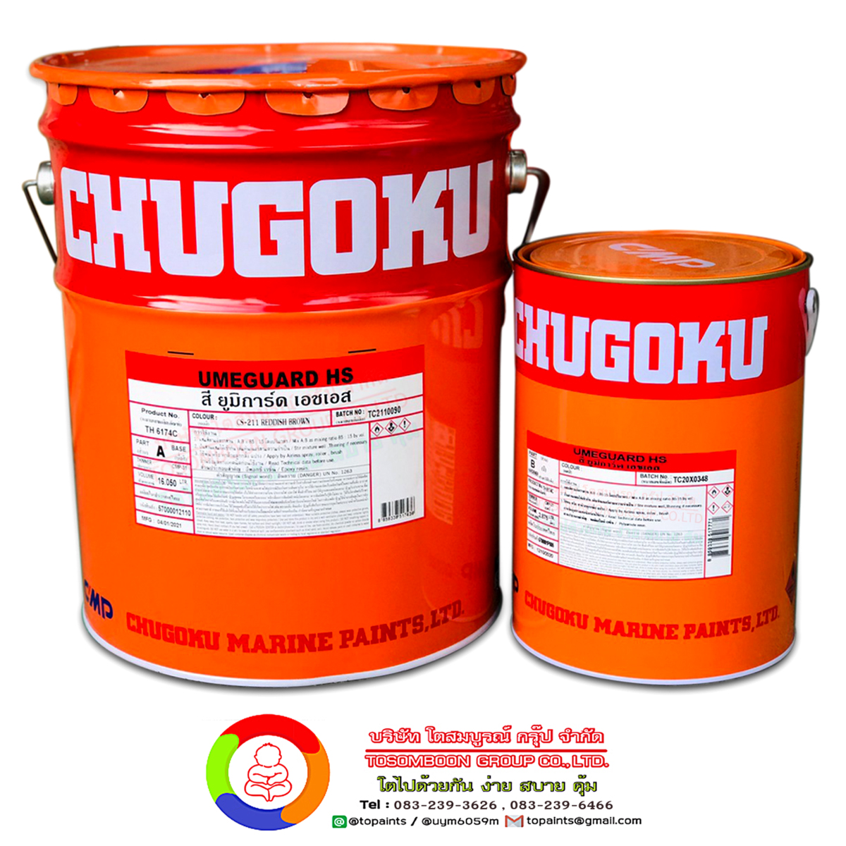 สีชูโกกุ ยูมิการ์ด เอชเอส CHUGOKU UMEGUARD HS