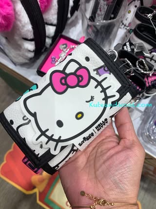 กระเป๋าตัง smiggle wallet with lanyard- Kitty