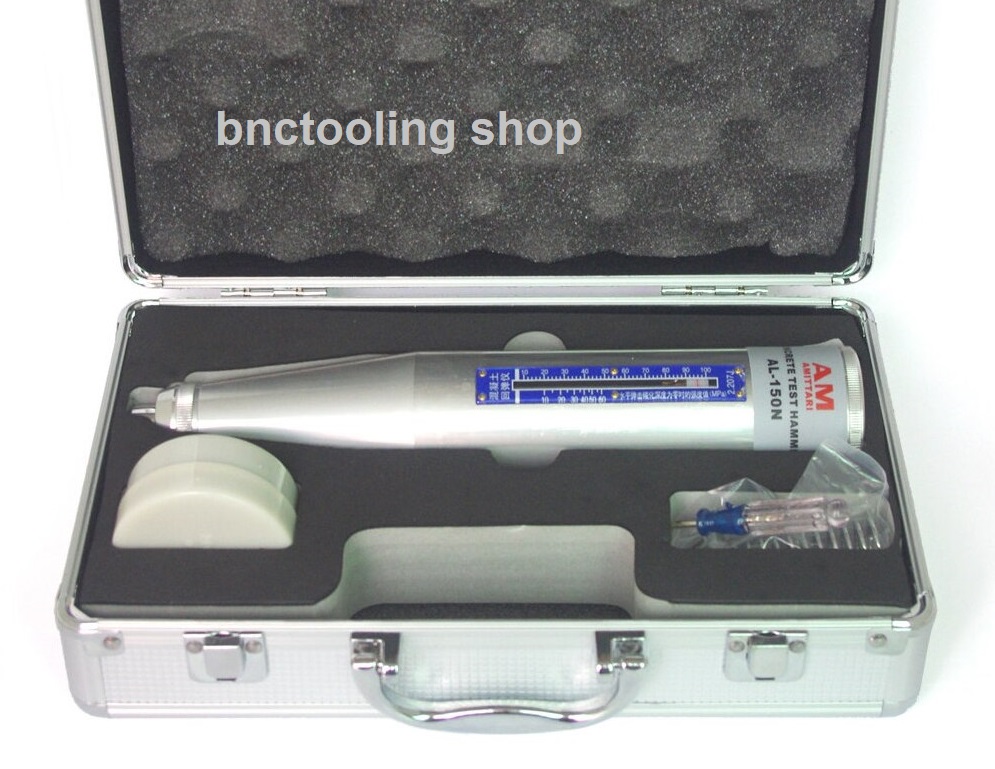 เครื่องทดสอบแรงอัดคอนกรีต,AL-150N Cement Hardness Tester Concrete Compressive Strength Meter 20-60 MPa