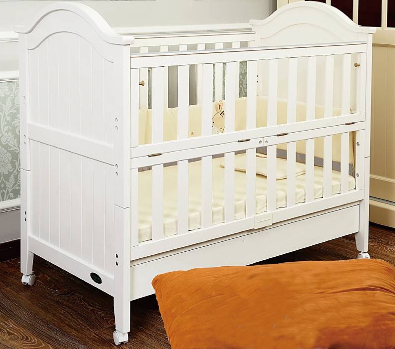 เตียงไม้สีขาว พรีเมี่ยมเกรด ปรับเป็นโต๊ะได้ มีลิ้นขักเก็บของ TP21048 (WD6)