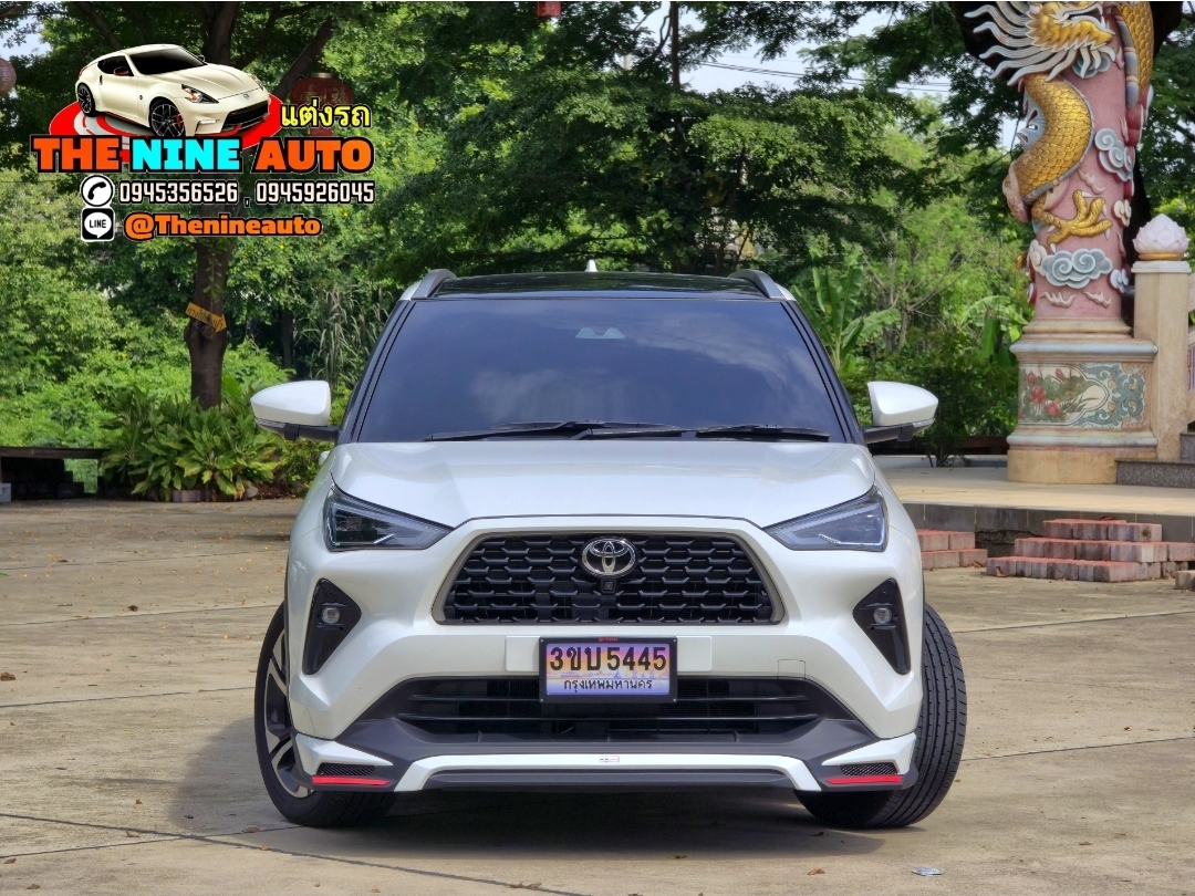 ชุดแต่ง Yaris Cross 2023 แบบ KX-SPORT V.2 ท่อ 4 ใบ ชุด 5 ชิ้น(มีสปอยเลอร์)