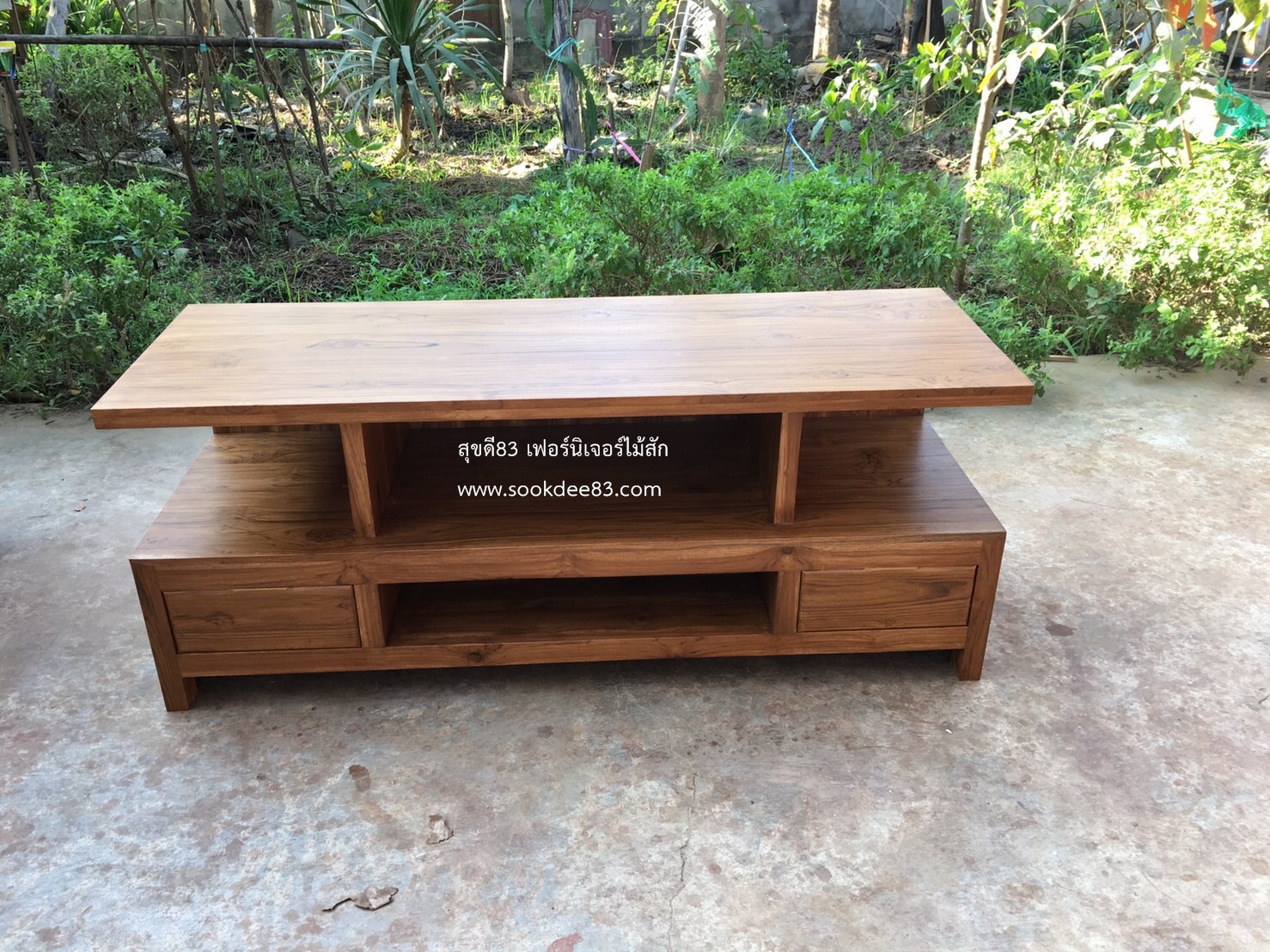 ตู้วางทีวีโมเดิร์นแบบเตี้ย