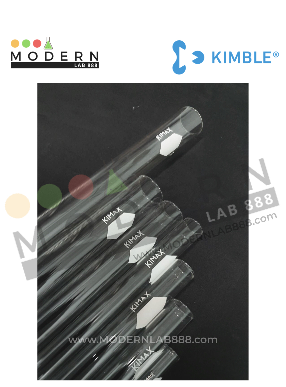 25x150mm, 55mL หลอดทดลองแบบใช้ซ้ำ / REUSABLE CULTURE TUBES