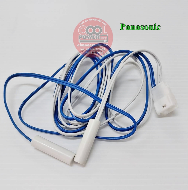 เซ็นเซอร์ตู้เย็น พานาโซนิค Panasonic รุ่น 1.6 K สายสีขาว-น้ำเงิน