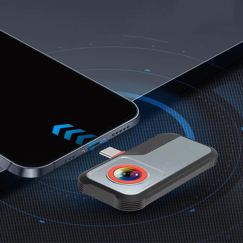 HTI, Hti HT-105 Mobir Thermal Camera Android 160x120 Infrared Thermal Imager for Phone Panel PCB Circuit Repair Tool,กล้องถ่ายภาพความร้อน,