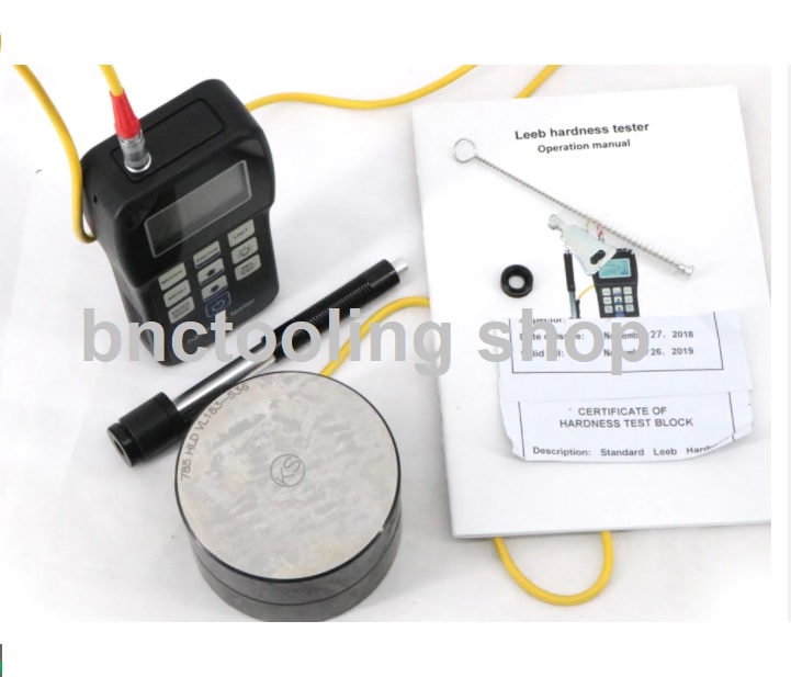 เครื่องวัดความแข็งแบบพกพา, SHL-140 Portable Leeb Hardness Tester 360 Direction Testing HRC HRB HL HB HV HS Hardness Gauge.