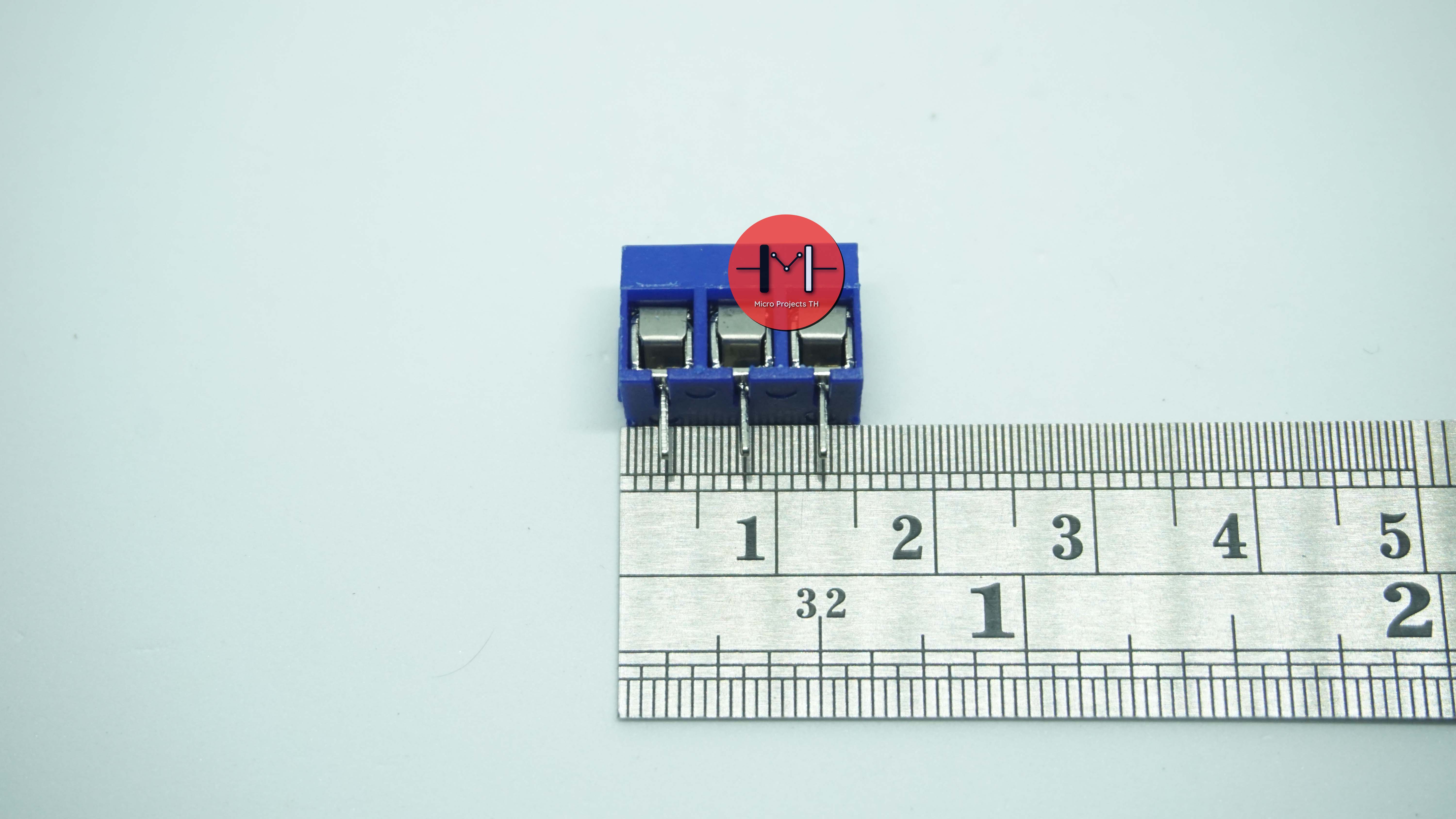 Screw Terminal Block KF301-3P สีน้ำเงิน Connector 5mm 16A 300V