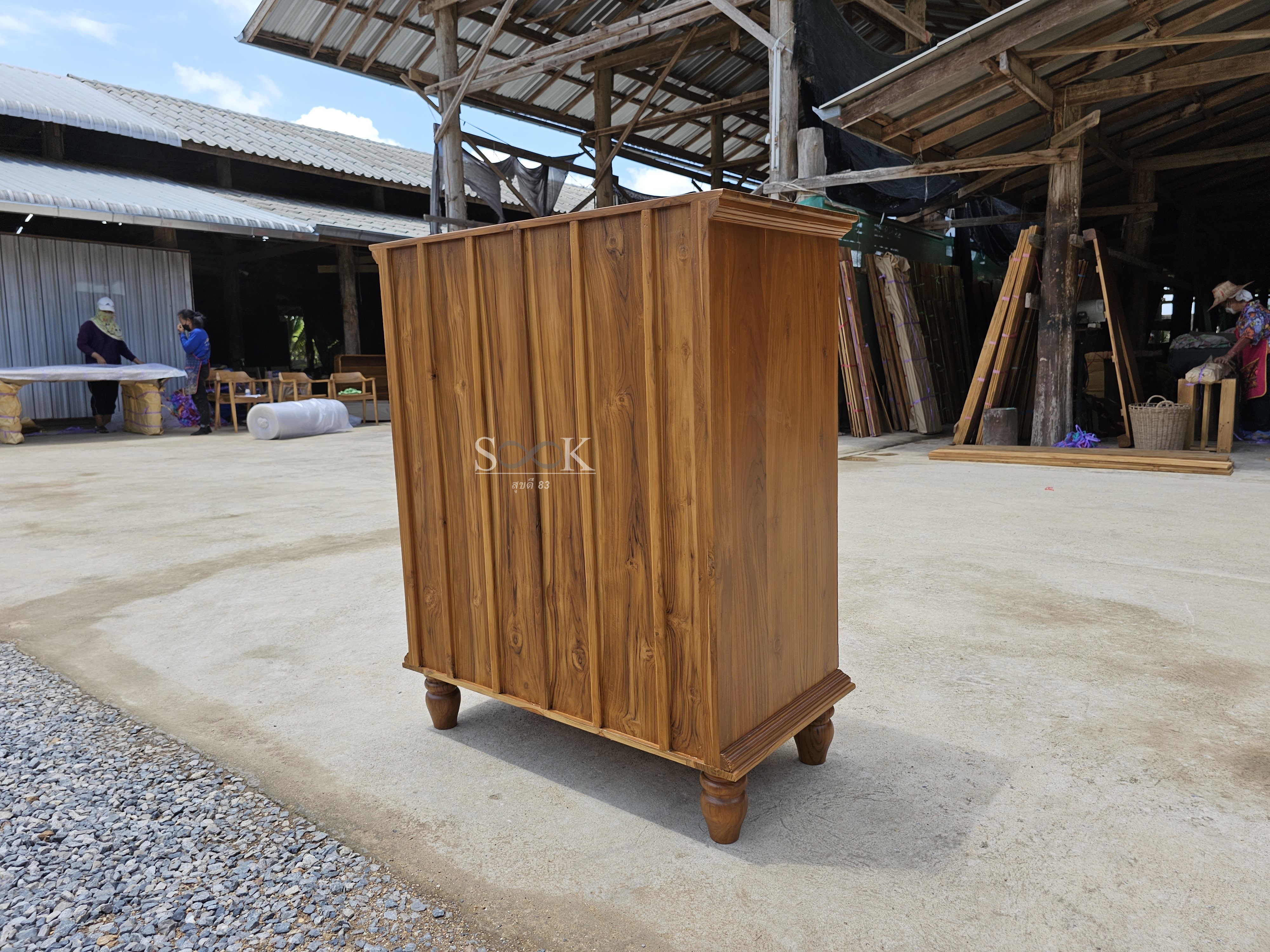 ตู้เก็บของคลาสสิค 6 ลิ้นชัก