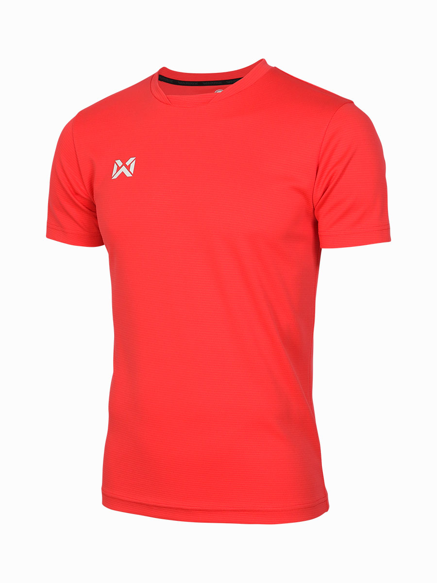 WARRIX เสื้อกีฬา Active Training SHIRT เสื้อออกกำลังกาย สีล้วน รหัส WA-231FBACL04 สีฟ้า/ชมพู/แดง/เหลือง/ม่วง/เขียว