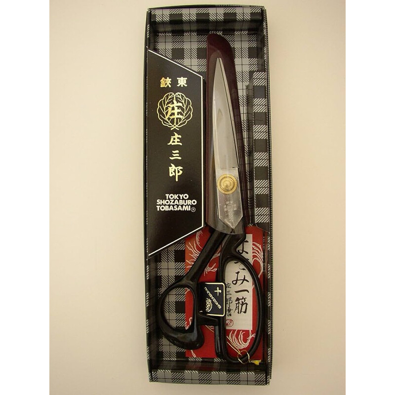 กรรไกรญี่ปุ่น Traditional Shosari Rasha Cutting Shears scissors 9.4 นิ้ว made in japan 🇯🇵 (TK01-240)