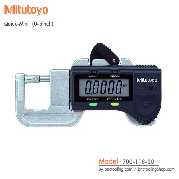Mitutoyo,Quick-Mini (0-5inch),700-118-20