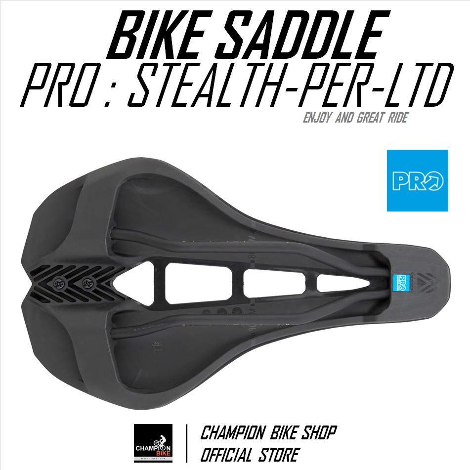 เบาะเสือหมอบ PRO : STEALTH PERFORMANCE LTD ROAD BIKE SADDLE