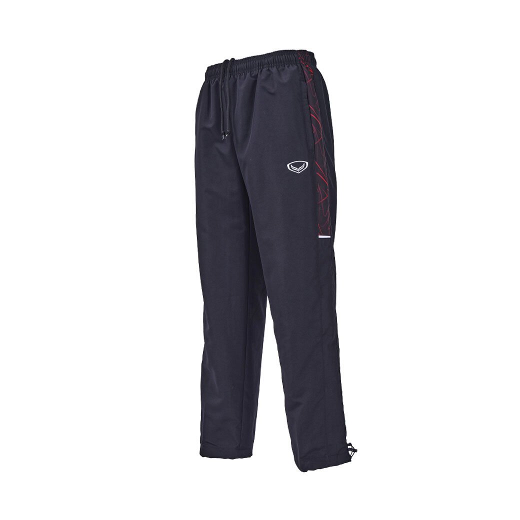 Grand sport กางเกงแทร็คสูท (กางเกงผ้าร่ม) Tracksuit แกรนด์สปอร์ต รหัส 10-245 (010245) สีเทาเขียว/เทา/ดำแดง/กรมน้ำเงิน/ดำฟ้า/กรมเหลือง