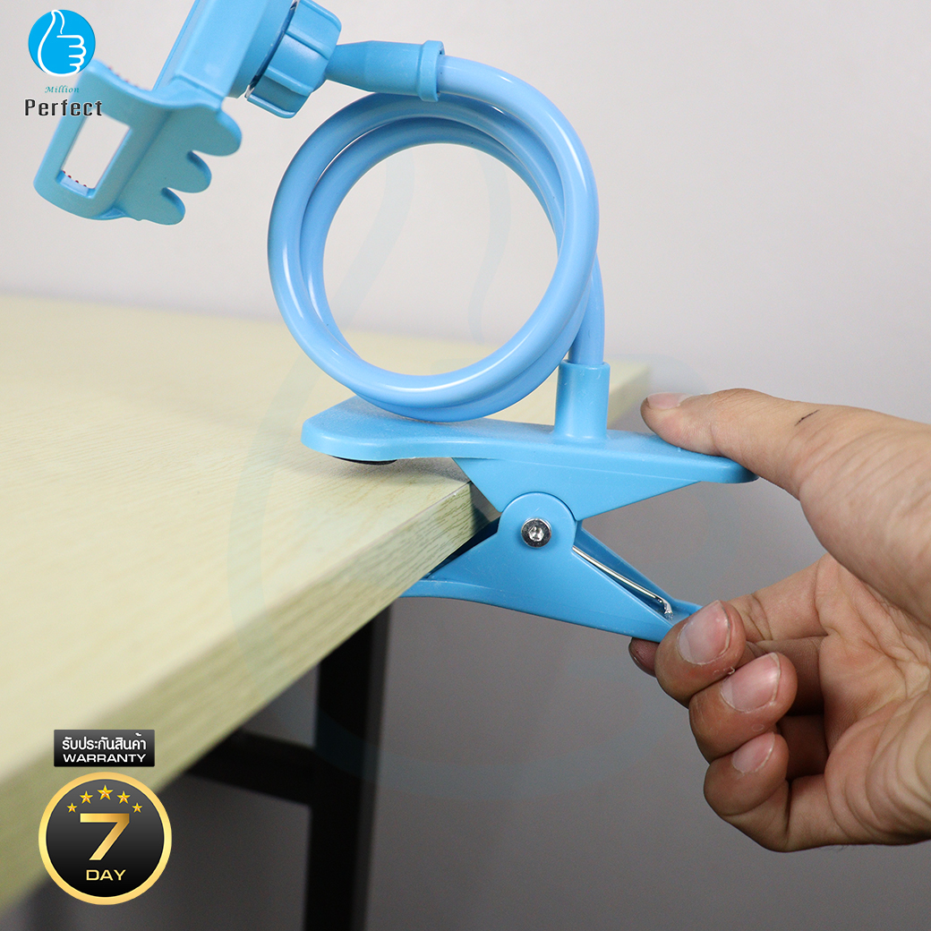 ขายึด ipad บนหัวเตียงนอนดูหนัง!! ของดีคนขี้เกียจ ที่ยึด ipad ขาตั้งคลิปสำหรับมือถือ สะดวก สบาย ไม่ต้องถือให้เมื่อยมือ รุ่น MBH - 8