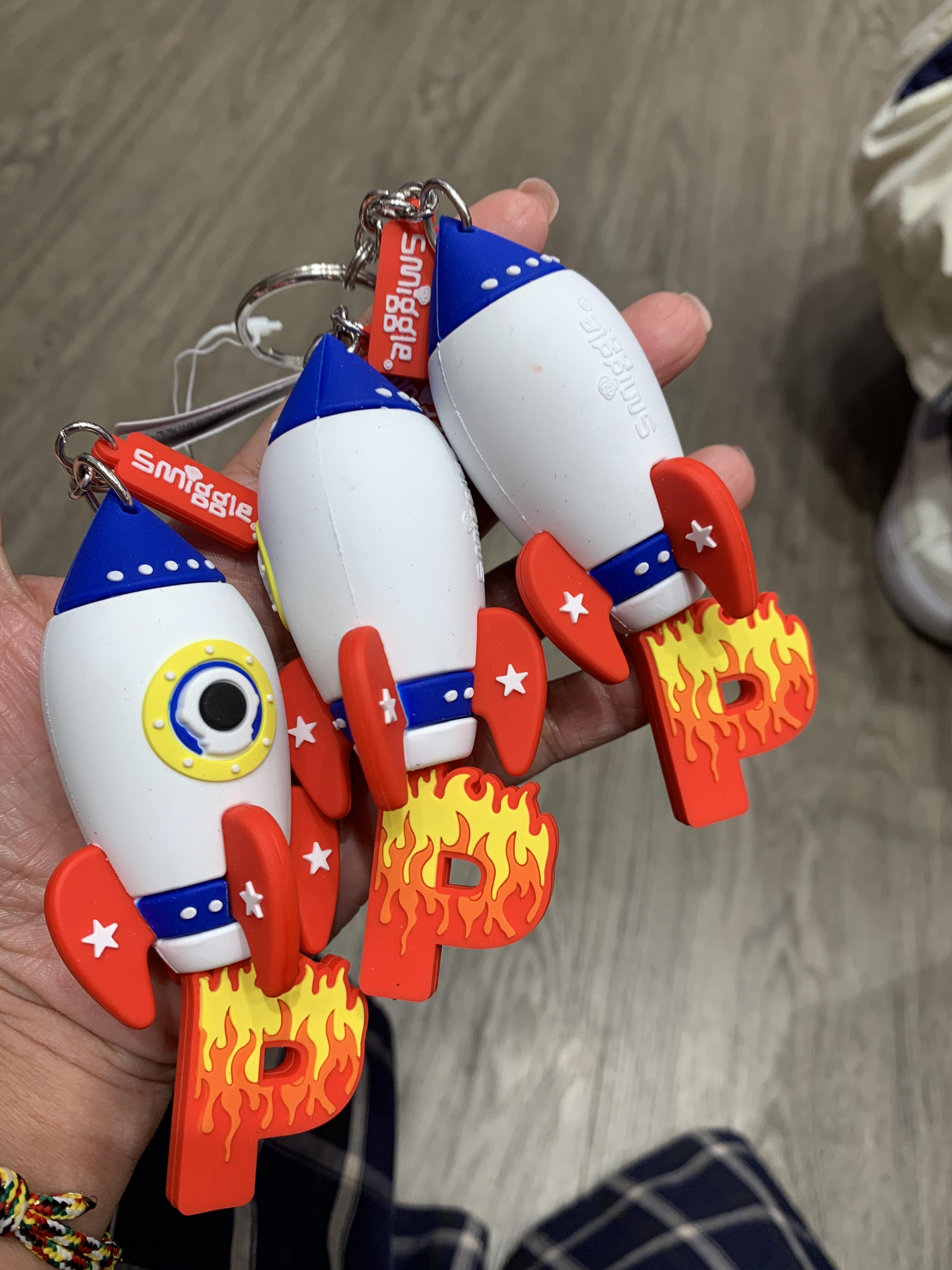 พวงกุญแจ ตัวอักษร Alphabet Smiggle keychain