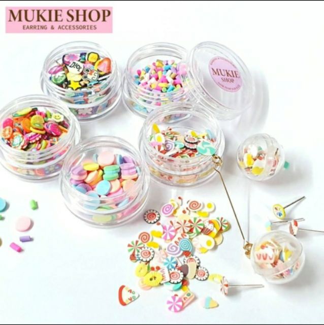 DIY Glitter กลิตเตอร์ ของตกแต่งเล็บ ตกแต่งเรซิ่น แบบกระปุก