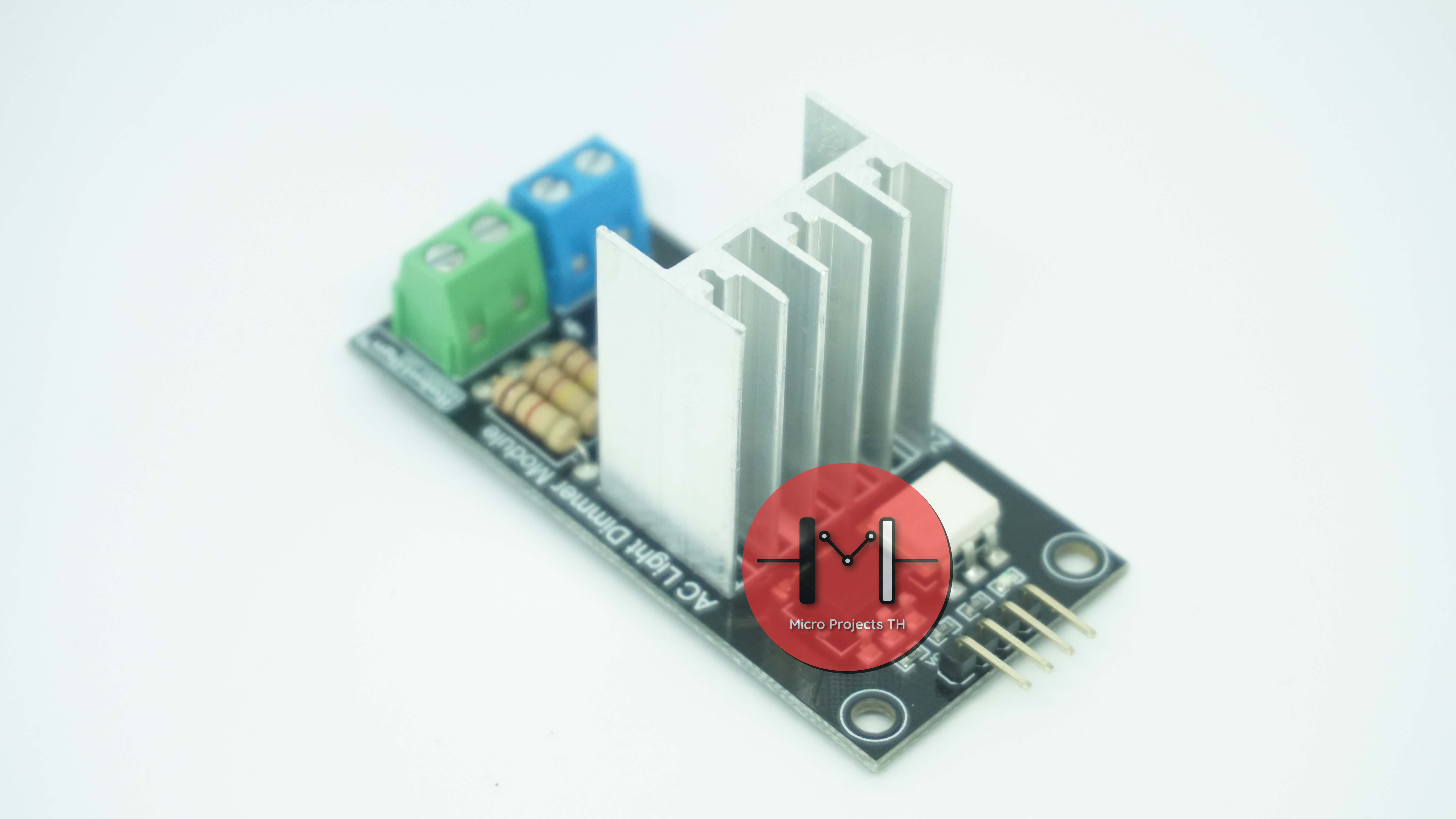 Dimmer Module 1 Channel โมดูลหรี่ไฟ Arduino 220VAC 10A