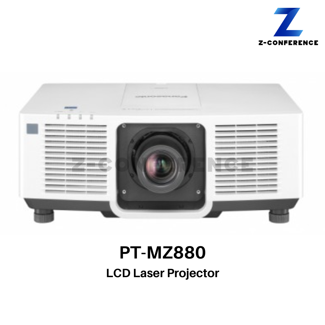 PANASONIC PT-MZ880 WUXGA LCD Laser Projector (8,000 lumens) โปรเจคเตอร์ LCD 8,000 ANSI Lumens projector , โปรเจคเตอร์ , เครื่องฉายโปรเจคเตอร์ , โปรเจคเตอร์ดูหนัง , เครื่องโปรเจคเตอร์