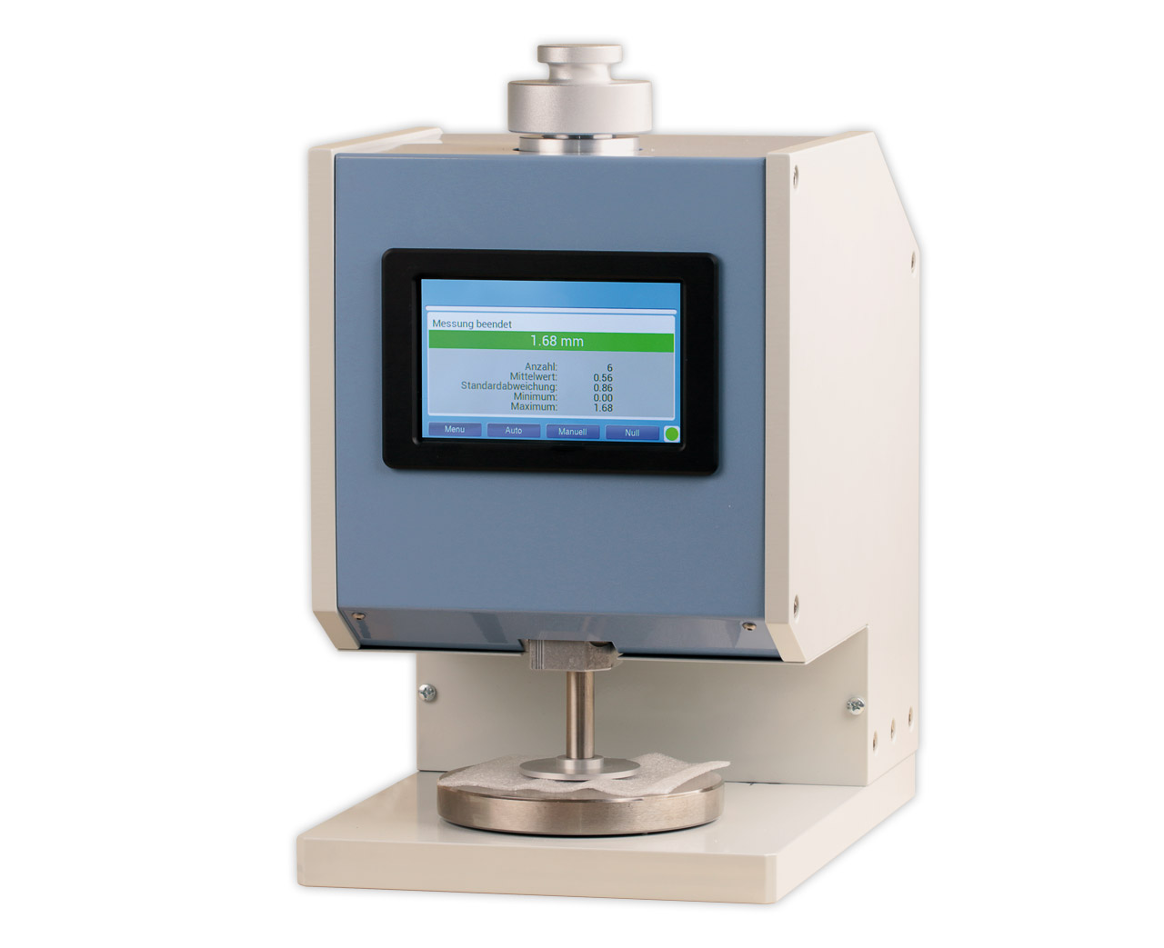 Hans-Schmidt,Thickness Gauge,Thickness Gauges for Textiles, Paper, Leather according to DIN, EN, ISO and ASTM Standards, Thickness Gauge D-2006