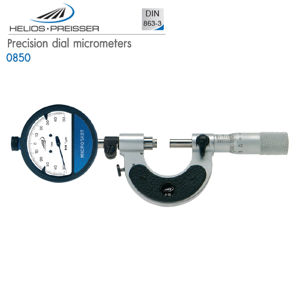 HELIOS-PREISSER,Precision dial micrometers,0850