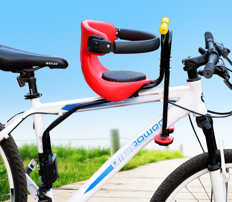 ที่นั่งเสริมจักรยานเด็ก Mountain Bike ที่กั้นรอบตัว