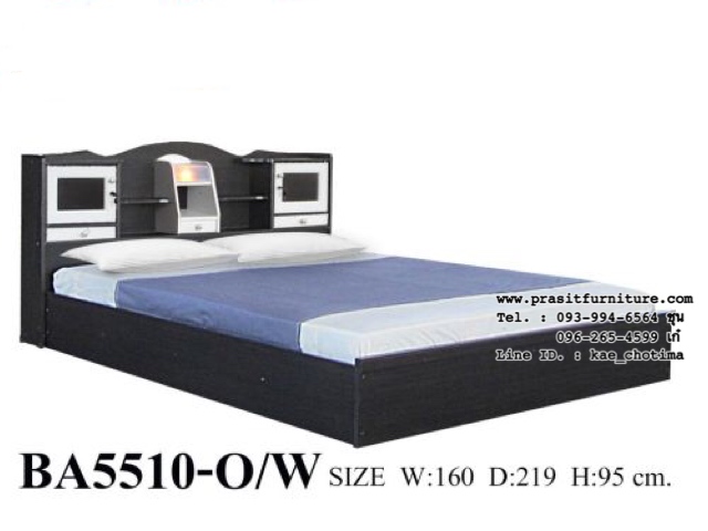 เตียงไม้ รุ่น BA5510 และ BA5610