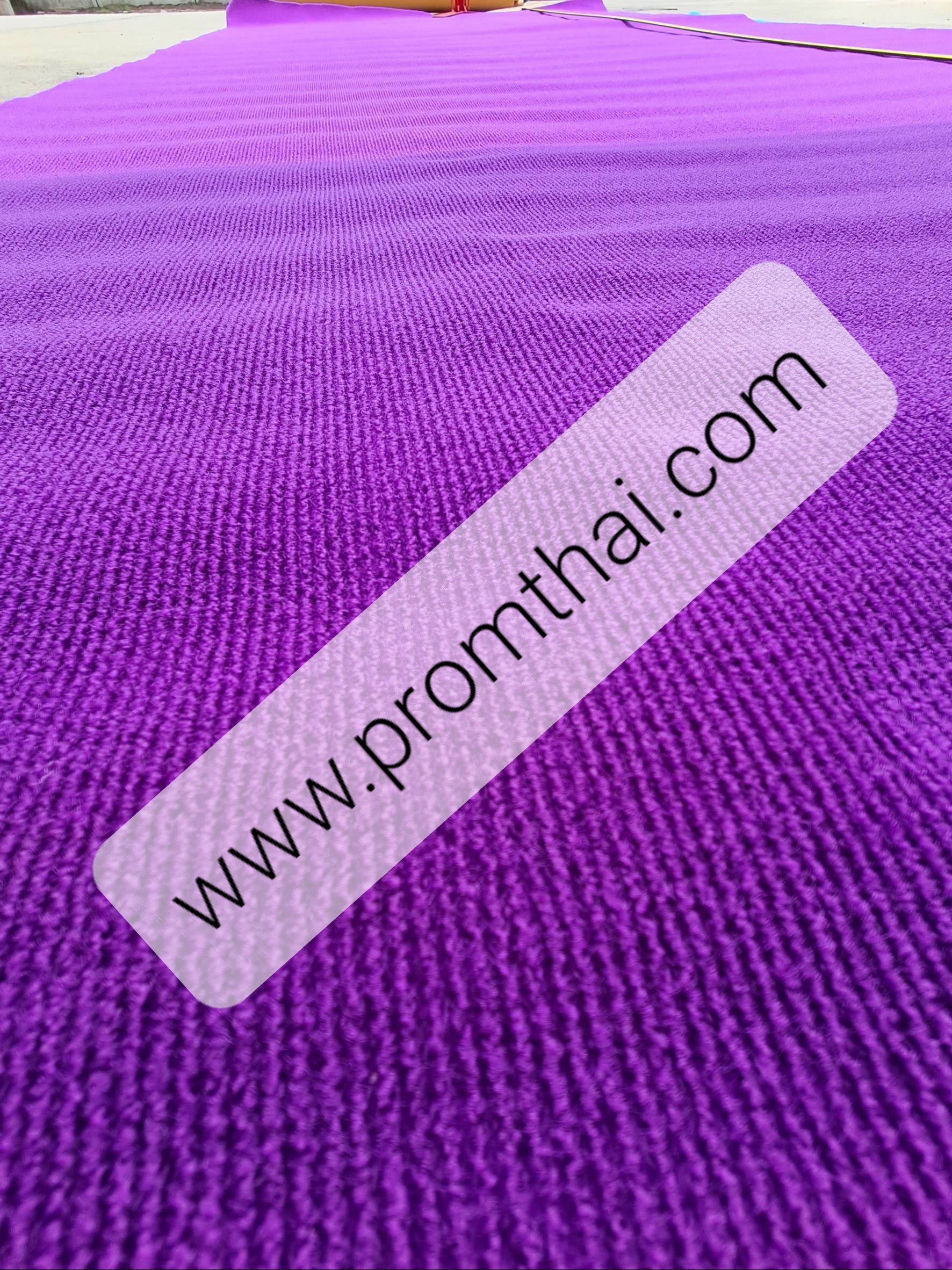 พรมขนห่วงชนิด พรมลูกฟูก สีม่วง PT028 กว้าง 2m. (สีพิเศษ)